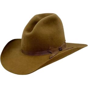 Wool Stylish Wool Western Wide Brimmed Hat for Women Men Photo Props Unisex Wear Color Brown