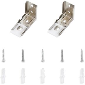 Joydeco Installation Accessories for Small Square Cordless Zebra Blinds - Free Replacement Hardware Kit with Proof of Purchase,Adapt Item Model Number to SC0021