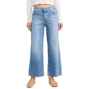 AG Adriano Goldschmied Women's Saige Wide Leg Crop Jeans