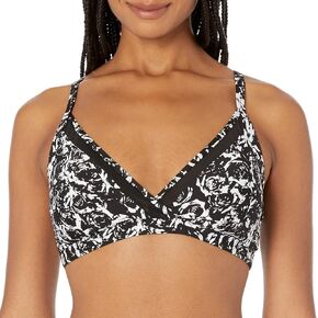 DKNY Women's Triangle Bikini Top