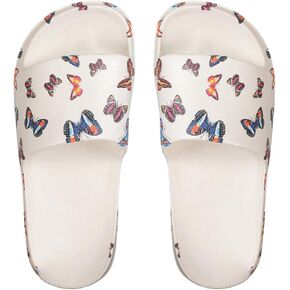 SHENHE Women's Cherry Print EVA Slippers Non Slip Open Toe Bedroom Beach Slide Slippers in Kuwait