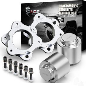 MZS Leveling Kit 3.5" Front Lift + 2" Rear Coil Spring Spacers Compatible with 2007-2020 Tahoe/2007-2020 Suburban Yukon 1500 6-Lug/2007-2013 Avalanche 1500 6-Lug 2x2 4x4 Aluminum