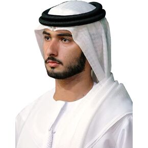 Arab Men's Hijab Saudi Dubai Headwear Tactical Desert Headwear Halloween Costume Accessories
