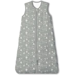 كيس نوم للأطفال الصغار من توتاها 1.0 TOG لـ 2T-3T-4T، أكياس نوم ناعمة زبدانية للجنسين مع سحاب آمن في اتجاهين، حقيبة نوم ممتازة لجميع المواسم in Kuwait