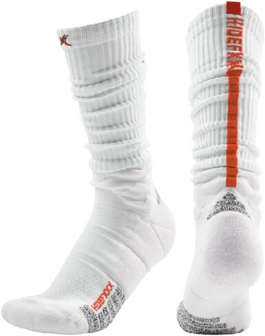 Basketball Socks for Men, Performance Cushioned Men's Athletic Knee High Socks, Anti-Slip Sports Socks in Saudi Arabia