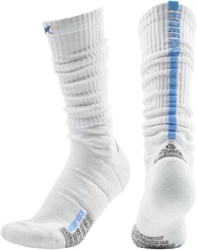 Basketball Socks for Men, Performance Cushioned Men's Athletic Knee High Socks, Anti-Slip Sports Socks in Saudi Arabia