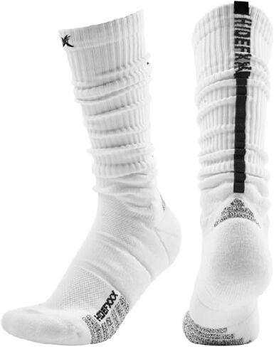 Basketball Socks for Men, Performance Cushioned Men's Athletic Knee High Socks, Anti-Slip Sports Socks in Saudi Arabia
