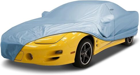 iCarCover يناسب: [Pontiac Firebird] غطاء سيارة كامل ممتاز 1969 مقاوم للماء ومقاوم لجميع الأحوال الجوية مخصص للاستخدام الخارجي والداخلي من الشمس والثلج والعواصف الثلجية غطاء مبطن مناسب للأشرطة in Kuwait