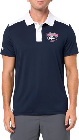 Lacoste Men's Miami Open Color Block Tennis Polo Shirt in Saudi Arabia