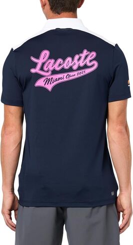 Lacoste Men's Miami Open Color Block Tennis Polo Shirt in Saudi Arabia