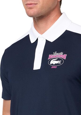 Lacoste Men's Miami Open Color Block Tennis Polo Shirt in Saudi Arabia