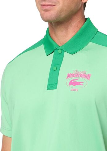 Lacoste Men's Miami Open Color Block Tennis Polo Shirt in Saudi Arabia