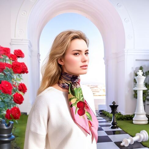 Women's Neck Scarf – Original Design Fashion Accessory, Elegant Lightweight Wrap in Kuwait