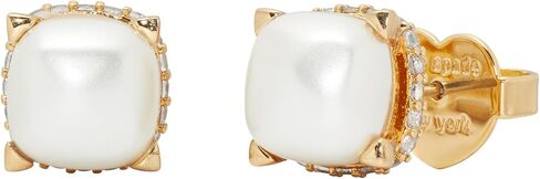 Kate Spade New York Little Luxuries 8mm Square Studs in Saudi Arabia