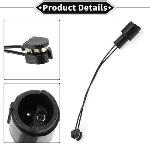1pc Brake Pad Wear Sensor for BMW 5 6 Series 1979-1988 TPU Rubber Black Rear Disc Break Pad Wear Indicator Sensor in Saudi Arabia