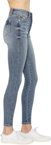 Judy Blue High Waist Tummy Control Contrast Wash Skinny Jeans for Women in Saudi Arabia