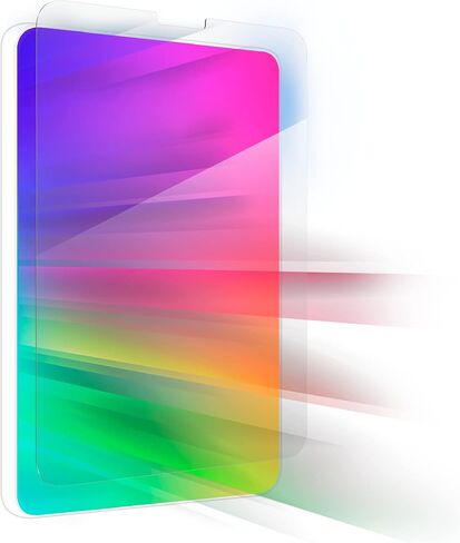 ZAGG InvisibleShield Glass+ VisionGuard Screen Protector for Apple iPad Pro 12.9-inch (3rd & 4th Gen), 3X Shatter Protection, Blue-Light Filtration, Maintains HD Clarity, Anti-Fingerprint Technology in Kuwait