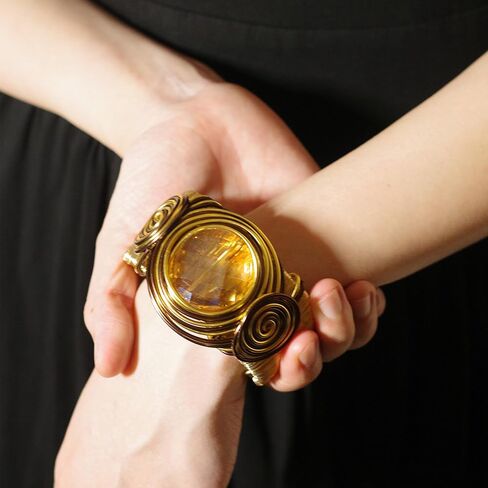 Chunky Gold Cuff Bracelets for Women Stack Silver Bracelet Vintage Bohemian Indian Bangles for Women Adjustable Open Wide Gold Bangle Bracelet Trendy Statement Jewelry in Saudi Arabia