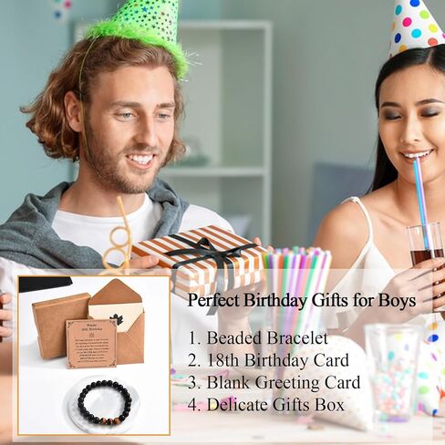 13 16 18 21 30 40 50 60 Year Old Boy Male Man Gifts, 13th 16th 18th 21st 30th 40th 50th 60th Birthday Gifts for Boys Men Him, Bracelet Gifts for Him Boys Men Male Son Husband Dad Boyfriend in Saudi Arabia