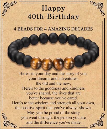 13 16 18 21 30 40 50 60 Year Old Boy Male Man Gifts, 13th 16th 18th 21st 30th 40th 50th 60th Birthday Gifts for Boys Men Him, Bracelet Gifts for Him Boys Men Male Son Husband Dad Boyfriend in Saudi Arabia