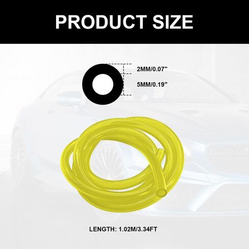 Tubing Carburetor Fuel Vent Line, Motorcycle Fuel Line, Flexible Anticorrosion Gas Line Petrol Hose Line, Universal Petrol Pipe Replacement Car Accessories for Motorcycle Dirt Bike (Pink) in Saudi Arabia