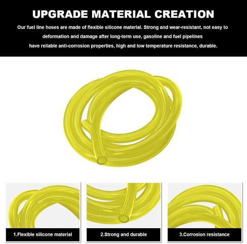 Tubing Carburetor Fuel Vent Line, Motorcycle Fuel Line, Flexible Anticorrosion Gas Line Petrol Hose Line, Universal Petrol Pipe Replacement Car Accessories for Motorcycle Dirt Bike (Pink) in Saudi Arabia
