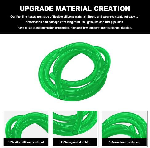 Tubing Carburetor Fuel Vent Line, Motorcycle Fuel Line, Flexible Anticorrosion Gas Line Petrol Hose Line, Universal Petrol Pipe Replacement Car Accessories for Motorcycle Dirt Bike (Pink) in Kuwait