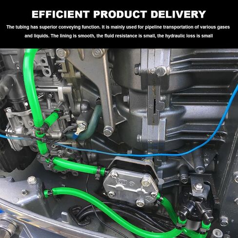 Tubing Carburetor Fuel Vent Line, Motorcycle Fuel Line, Flexible Anticorrosion Gas Line Petrol Hose Line, Universal Petrol Pipe Replacement Car Accessories for Motorcycle Dirt Bike (Pink) in Kuwait