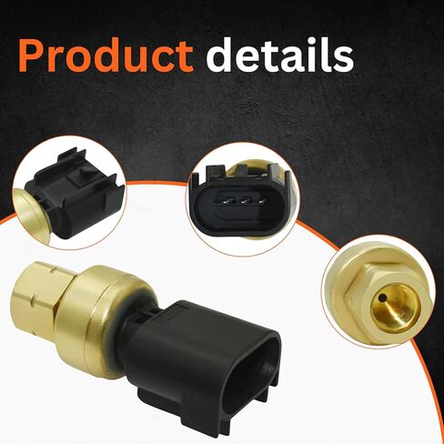 Fuel Injection Pressure Sensor Compatible with hevrolet Colorado Corvette Express Impala Silverado Tahoe GMC Cadillac Buick Replace 13579380 in Saudi Arabia