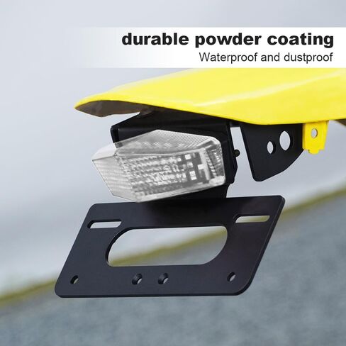 Xitomer Tail Tidy Fit for DRZ400 DRZ400S DRZ400SM 2005 2024 & DRZ400E 2008-2024 Motocycle Fender Eliminator with Tail light/License Plate Light (Smoke) in Saudi Arabia