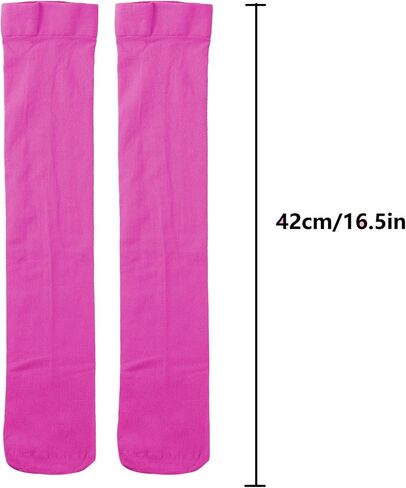 Bestjybt 3 Pairs Women's Opaque Stretchy Nylon Knee High Stockings Trouser Socks in Saudi Arabia