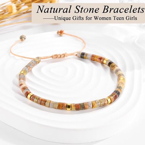 Best Friend, Sister-In-Law, Daughter-In-Law, Bonus Daughter, Sister Gifts Beaded Bracelets for Women Birthday Christmas New Year Gifts in Saudi Arabia