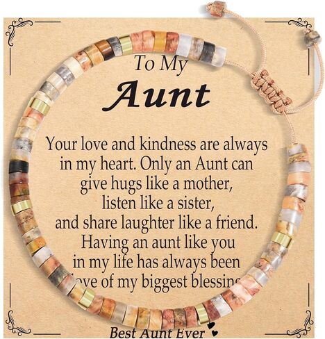 Best Friend, Sister-In-Law, Daughter-In-Law, Bonus Daughter, Sister Gifts Beaded Bracelets for Women Birthday Christmas New Year Gifts in Saudi Arabia