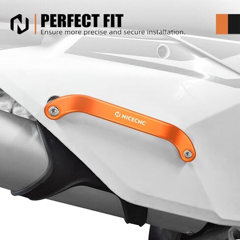 Forged Rear Lift Grab Handle with Bolt Kits Compatible with KTM 125-500 EXC EXCF XCW XCF-W 2024 SMR 450 2023,Compatible with Husqvarna 125-450 FC FX TX TC 23-24 125-501 TE FE 2024,See Fitment in Kuwait