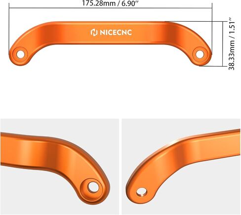 Forged Rear Lift Grab Handle with Bolt Kits Compatible with KTM 125-500 EXC EXCF XCW XCF-W 2024 SMR 450 2023,Compatible with Husqvarna 125-450 FC FX TX TC 23-24 125-501 TE FE 2024,See Fitment in Kuwait