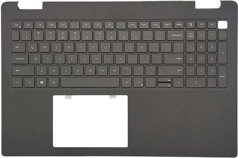 Jxjslp حافظة علوية جديدة للوحة مفاتيح Palmrest الخلفية لاستبدال مجموعة DELL Latitude 3520 E3520 Series غطاء علوي للكمبيوتر المحمول بتصميم أمريكي DJP76 0DJP76 أسود in Kuwait