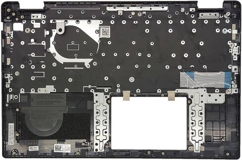 Jxjslp حافظة علوية جديدة للوحة مفاتيح Palmrest الخلفية لاستبدال مجموعة DELL Latitude 3520 E3520 Series غطاء علوي للكمبيوتر المحمول بتصميم أمريكي DJP76 0DJP76 أسود in Kuwait