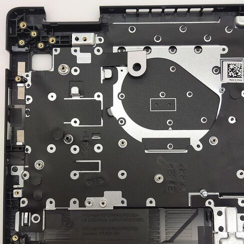 Jxjslp حافظة علوية جديدة للوحة مفاتيح Palmrest الخلفية لاستبدال مجموعة DELL Latitude 3520 E3520 Series غطاء علوي للكمبيوتر المحمول بتصميم أمريكي DJP76 0DJP76 أسود in Kuwait