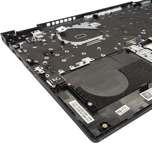 Jxjslp حافظة علوية جديدة للوحة مفاتيح Palmrest الخلفية لاستبدال مجموعة DELL Latitude 3520 E3520 Series غطاء علوي للكمبيوتر المحمول بتصميم أمريكي DJP76 0DJP76 أسود in Kuwait
