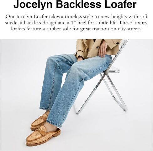 Coach Women's Jocelyn Backless Loafer Slipper in Saudi Arabia