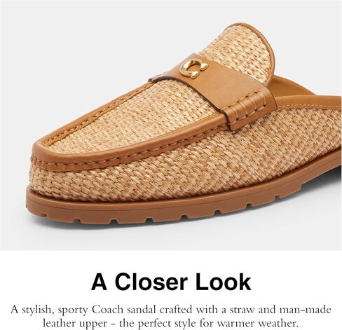 Coach Women's Jocelyn Backless Loafer Slipper in Saudi Arabia