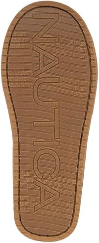 نعال السدادات المريحة للسيدات من Nautica مع طوق فراء فو ، ونعل مطاطي متين للراحة الداخلية والخارجية in Kuwait