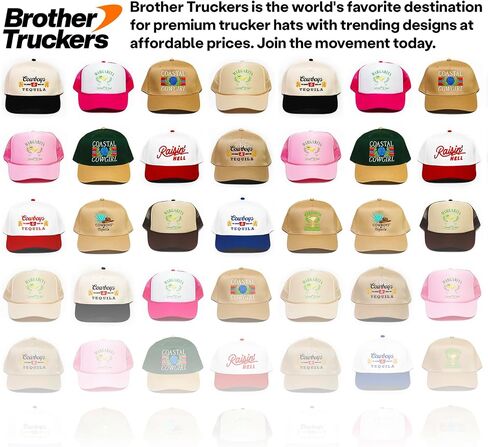 التنس وتيكيلا قبعة سائق الشاحنة | خمر رعاة البقر رعاة البقر الغربية العصرية | قبعة Snapback Mesh Mesh Mesh للرجال والنساء in Kuwait