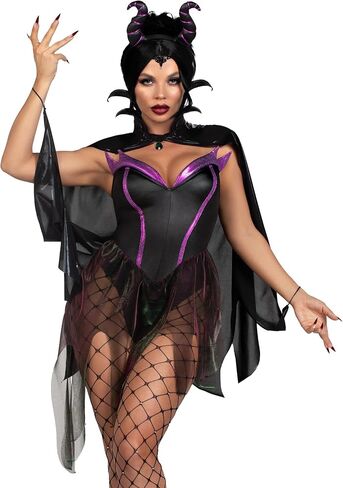 Leg Avenue Womens 3 PC Evil EnchanressHalloween Costume in Saudi Arabia