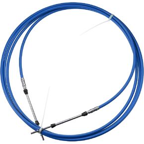 Motoforti 1pcs 16ft 5 Meter 197 Inch Marine Type 3300 / 33C Throttle Shift Remote Control Box Cable for Yamaha Outboard Engine Boat Motor Steering System Blue