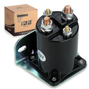 12V Solenoid Relay Assembly for Yamaha G2, G8, G9, G11, G14, G16 & G20 1985-2002 4-Cycle Gas Golf Cart, OEM JF2-H1950-00-00, JR3-H1950-00, J38-81950-01