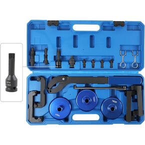 Engine Camshaft Alignment Tool Kit Camshaft Belt Locking Alignment Tools for VW Audi 2.0 2.8 3.0T 3.2T 4.2 5.2 Engine, Replace OEM T40133 T40071 T40058 T10172 T40069 T10035