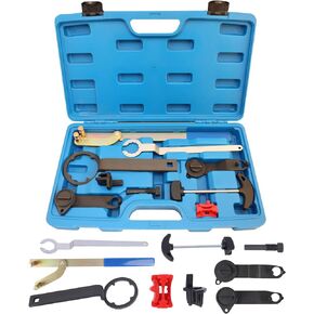 9 قطعة مؤقت اشتعال المحرك أدوات عمود الحدبات والعمود المرفقي أداة توقيت مجموعة ل VAG EA211 1L 1.2L 1.4L 1.6L FSI TSI TFSI محرك البنزين متوافق مع VW Audi A3 /Golf 7/جيتا الجديدة/سكودا/سيات ليون in Kuwait