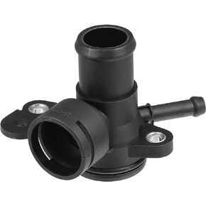 Engine Water Pump Coolant Outlet Pipe No.06J121132G - Car Interior Heater Hose Connector - for Volkswagen Tiguan 2.0L 2009-2017 Plastic Black 1 Pc