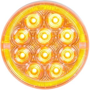 GG Grand General 74886 Sealed Light (4" Prime+ Amber/Clear 14 LED)